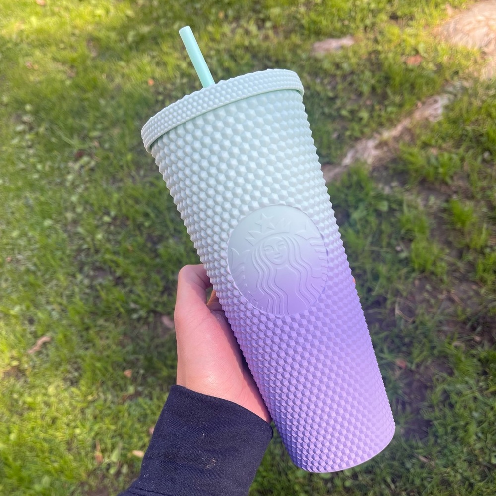 Starbucks Asia Exclusive Studded Matte Gradient Tumbler